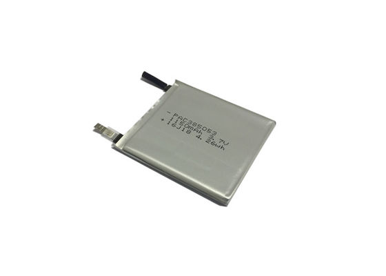 1150mAh PAC電池、美装置のための再充電可能な李イオン ポリマー電池
